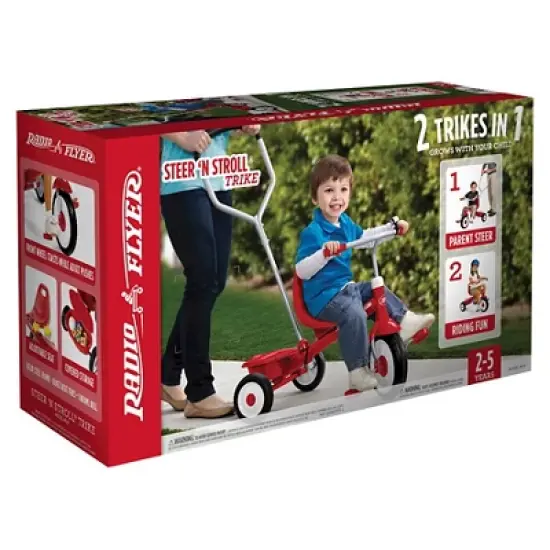Radio Flyer Steer and Stroll Trike - Red image {8}