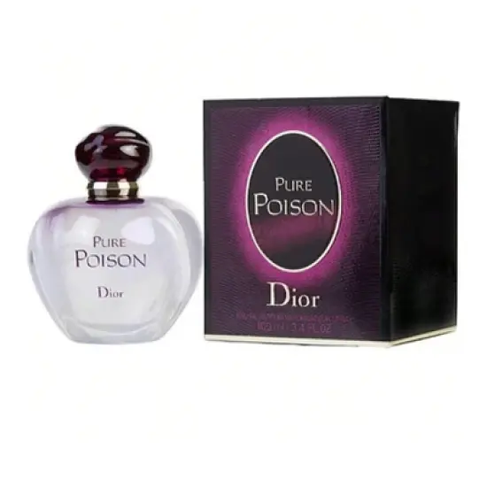Pure Poison By Christian Dior Women Eau De Parfum Spray 3.4 Oz 2004 Romantic Perfume image {1}