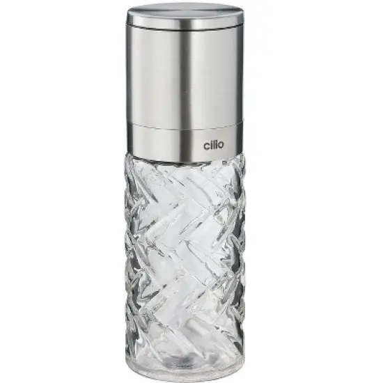 Cilio "Cristallo" Salt or Pepper Mill, s/s, 2"dia. X 6.7" - 2 units image {1}