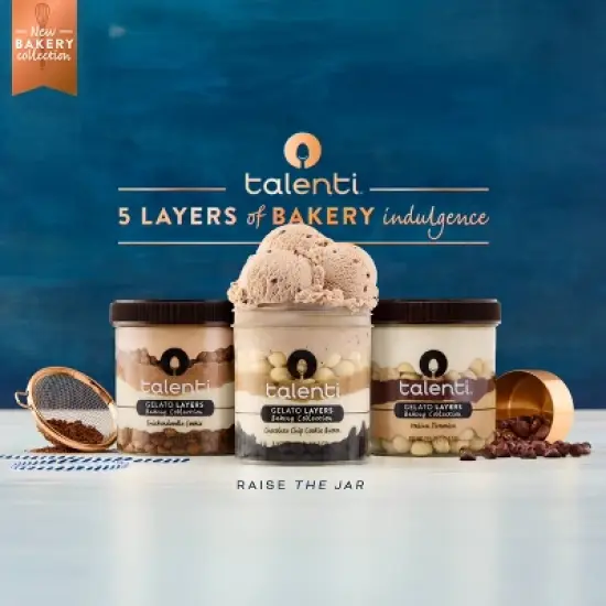Talenti Layers Frozen Chocolate Chip Cookie Batter - 11 fl oz image {5}