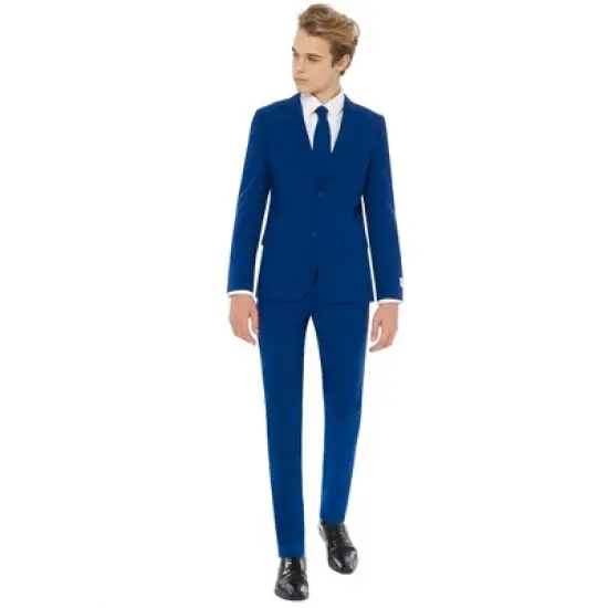 OppoSuits Teen Boys Solid Color Suits image {2}