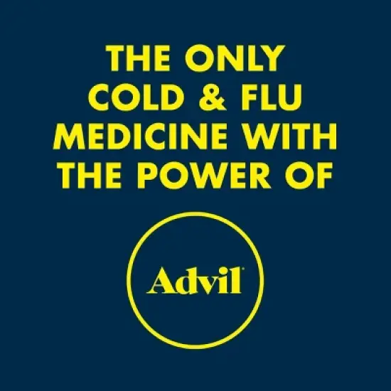 Advil Multi-Symptom Cold & Flu Coated (NSAID) Tablet - 20ct image {3}