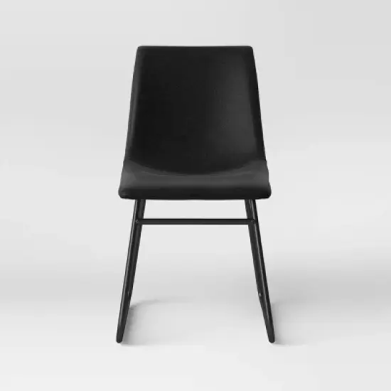 2pk Bowden Faux Leather Dining Chairs - Threshold&trade; image {2}