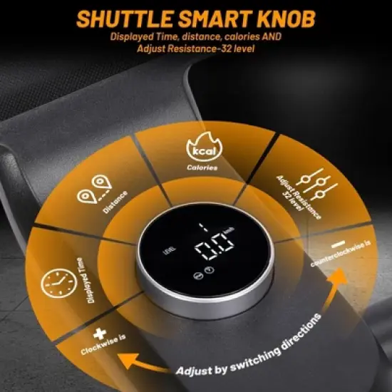 Exercise Bike for Home, Magnetic Resistance Stationary Bikes, Indoor Cycling Bicycle with Adjustable Seat, Fitness Bikes with LED Monitor, Smart image {4}