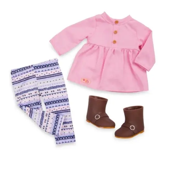 Our Generation Katelyn with Storybook & Outfit 18" Posable Ice Skating Doll image {2}