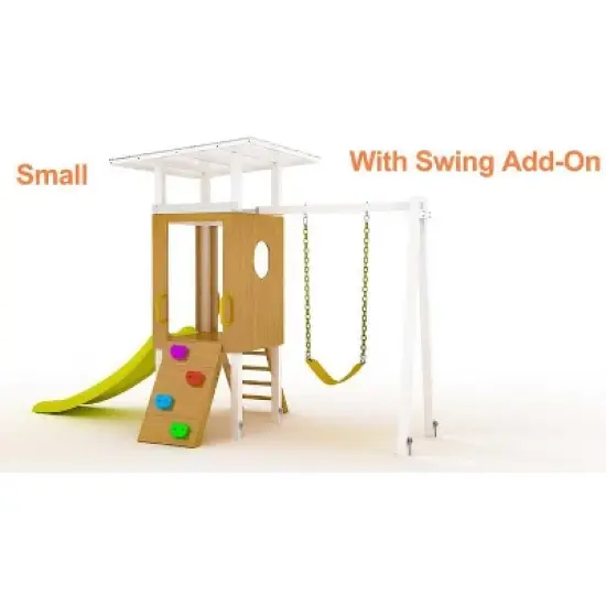 Avenlur Modern Swing Set - Small with swing image {11}