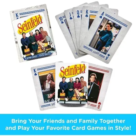 Aquarius Puzzles Seinfeld Photos Playing Cards image {1}