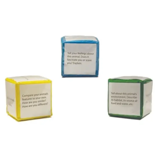 Carson Dellosa Education Differentiated Instruction Cubes Manipulative, Grade PK-5, Pack of 3 image {3}