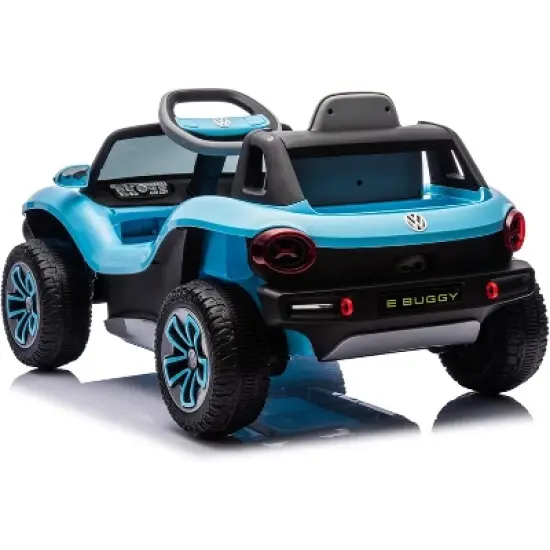 Licensed Volkswagen 12V Kids Electric Ride On Car with Remote Control, LED Lights, Bluetooth, 2 Speeds, Ride On Toy for Ages 3-8 image {4}