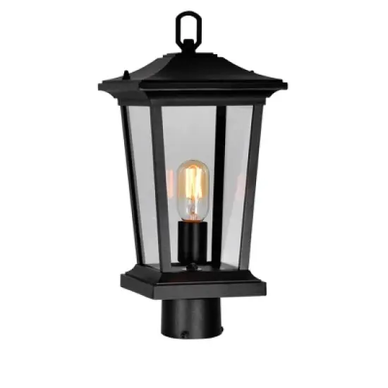 CWI Lighting,Leawood 1 Light Black Outdoor Lantern Head image {6}