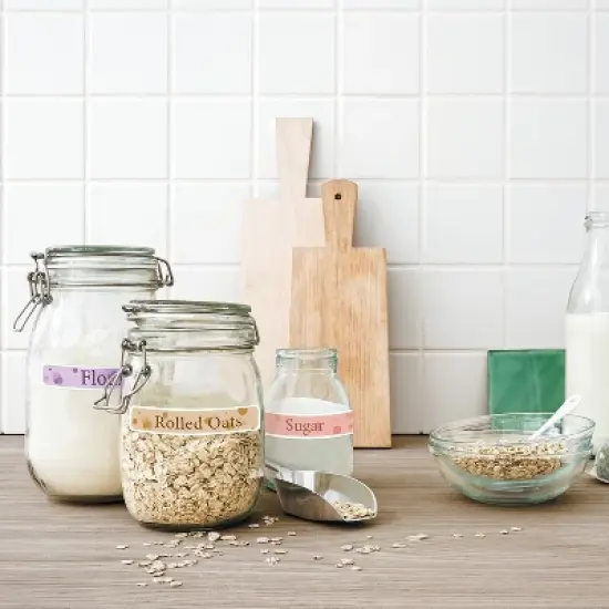 Avery Removable 1/3-Cut File Folder Labels Inkjet/Laser .66 x 3.44 White 252/PK 5230 image {2}