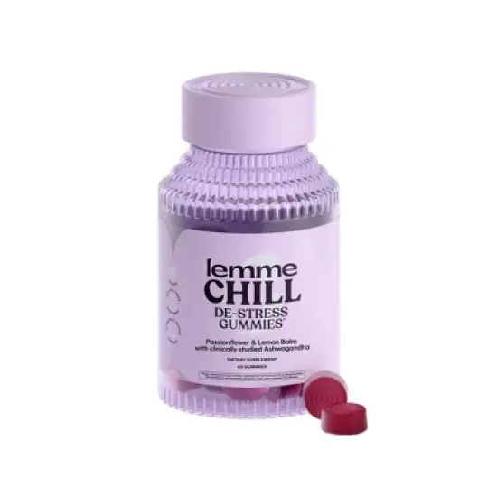 Lemme Chill De-Stress Ashwagandha Vegan Gummies - 60ct image {6}