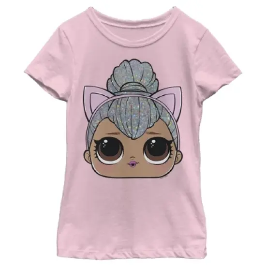 Girl's L.O.L Surprise Kitty Queen Cat Ears T-Shirt image {2}