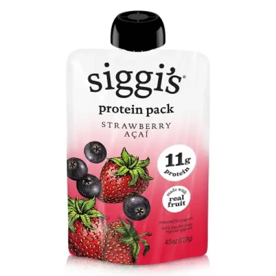 siggi's Strawberry Acai Traditional Yogurt - 4.5oz image {8}