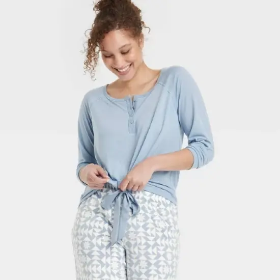 Women's Henley Gift Pajama Set - Stars Above&trade; image {2}