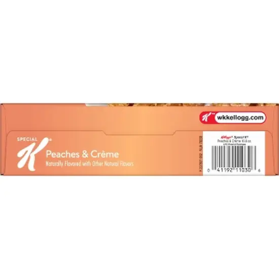 Kellogg's Special K Peaches and Cream Breakfast Cereal - 16.6oz image {10}