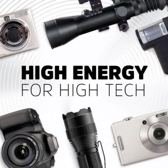 Energizer CR2 Batteries 2pk - Lithium Battery: Silver, 800mAh, 3V, Camera Device image {6}