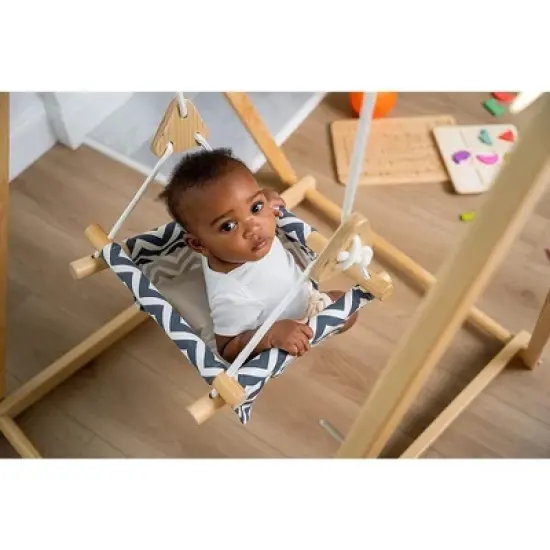 Avenlur Spruce - Baby and Toddler Foldable Swing Set with Stand image {5}