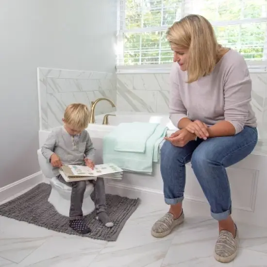 Summer Infant My Size Potty Lights and Songs with Transition Ring - White image {13}