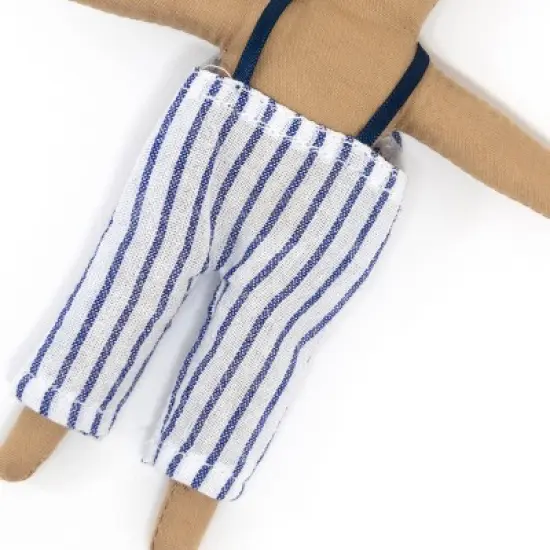 Meri Meri Stripy Puppy Mini Suitcase Doll (Pack of 1) image {3}