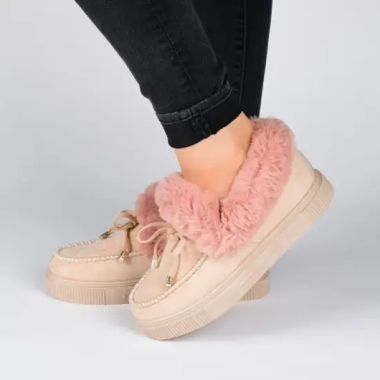 Journee Collection Womens Midnight Tru Comfort Foam Slip On Shoe Style Round Toe Slippers image {8}