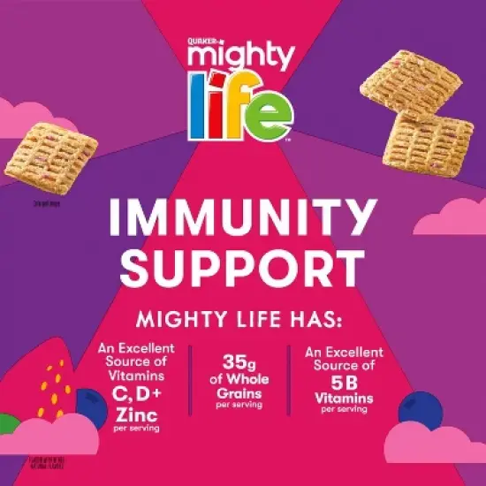 Life Cereal Mixed Berry Immunity Family Size Breakfast Cereal - 22.3oz image {3}