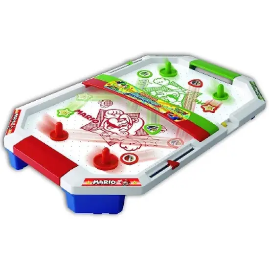 Epoch Games Super Mario Air Hockey Tabletop Game image {1}