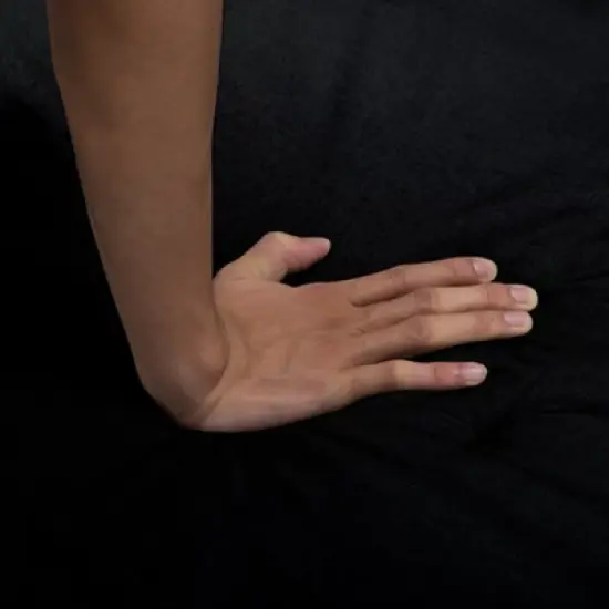 DOMETOUR  Convertible Futon Sofa Bed, Adjustable Back Upholstered Sleeper for Living Room Bedroom Furniture image {5}