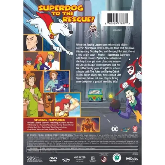 Scooby-Doo And Krypto Too! (DVD) image {2}