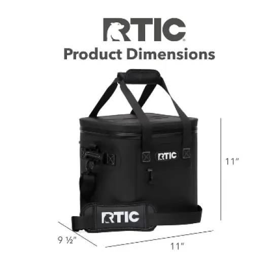 RTIC Outdoors 12 Cans Soft Sided Cooler image {4}