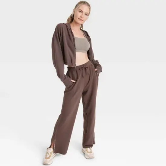 Women's Waffle Full Zip Hoodie - All in Motion&trade; image {4}