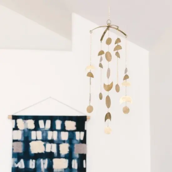Crane Baby Brass Finish Ceiling Hanging - Caspian Luna image {2}