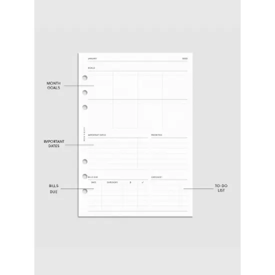 2025 Planner Bundle | Vertical Weekly | Monday Start image {7}