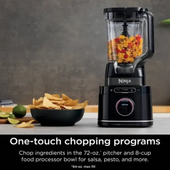 Ninja Detect Power Kitchen System Pro with BlendSense Technology - TB401: 1200W Blender & Food Processor, 72oz Capacity image {8}