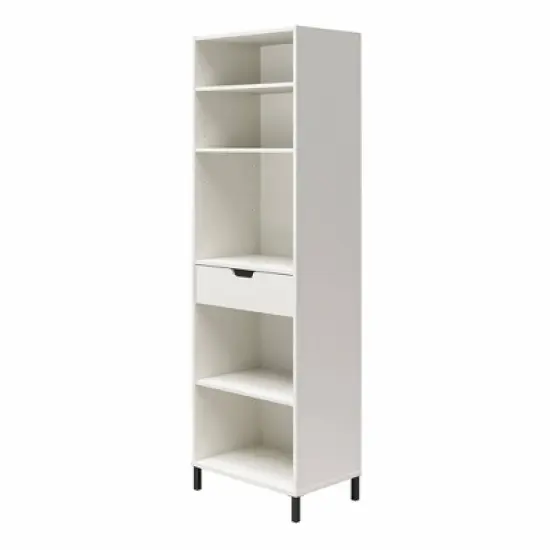 Vario Open Cabinet with Drawer White - Room & Joy image {8}