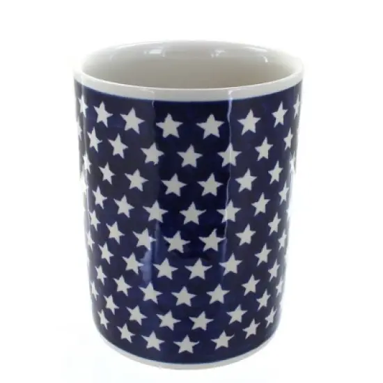 Blue Rose Polish Pottery 832 Zaklady Utensil Jar image {17}