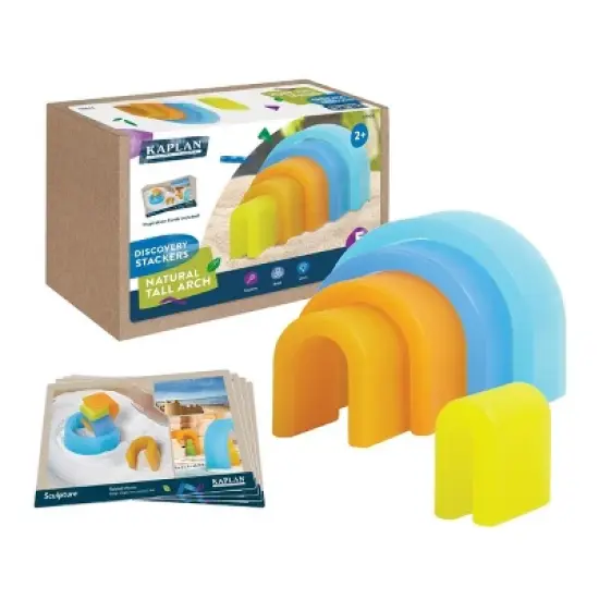 Kaplan Early Learning Discovery Stackers - Natural Tall Arch - 5 Pieces image {6}