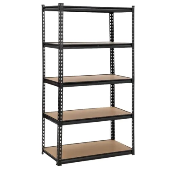 5 Tier Garage Storage Shelves, Heavy Duty Utility Shelves Metal Shelving Unit, Adjustable Storage Shelves Utility Rack image {7}