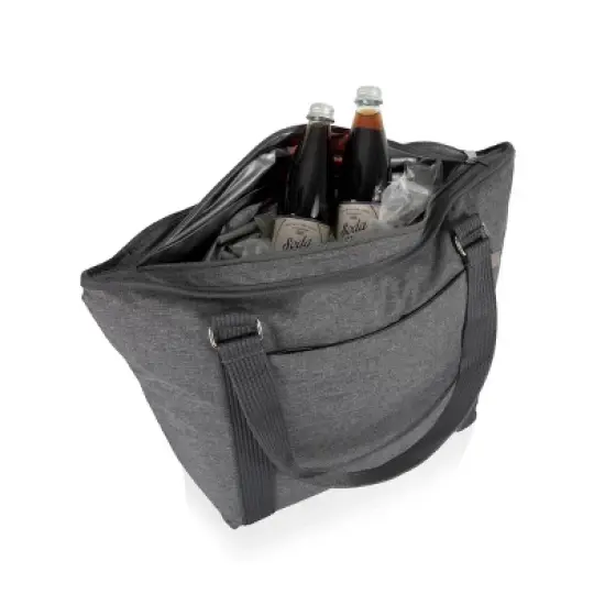 Picnic Time Topanga 19qt Cooler - Heathered Gray image {4}