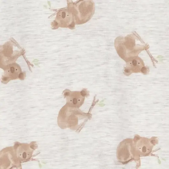 Carter's Just One You&reg; Baby Koala Bear Comfy Soft Sleep N' Play - Heather Gray image {3}