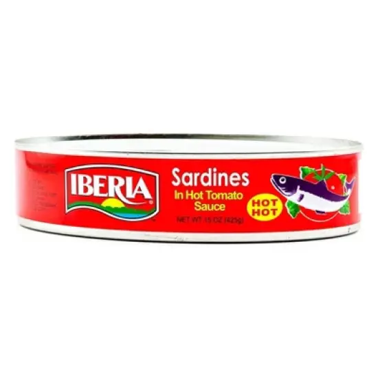 Iberia Sardines In Hot Tomato Sauce - 15oz image {2}