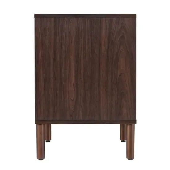 Merk 2 Drawer Nightstand - Sango image {3}