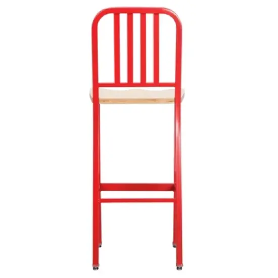 Set of 2 Frazier Metal Barstools - Linon image {5}