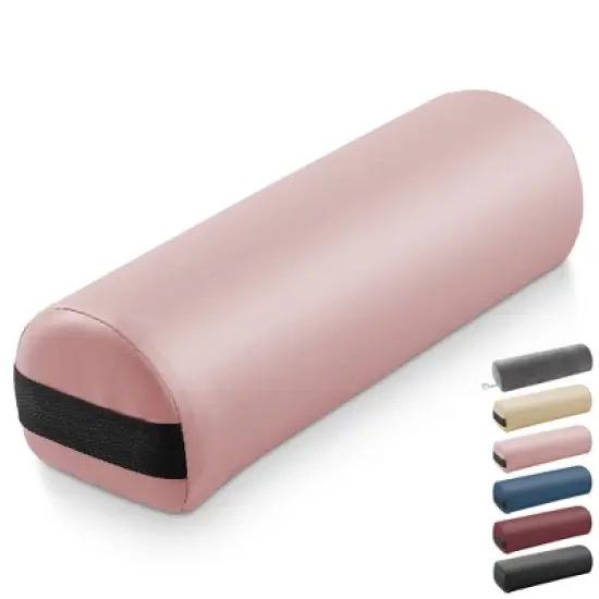 Saloniture 3/4 Jumbo Round 26" x 9" x 6.25" Massage Table Bolster Pillow Pad image {7}