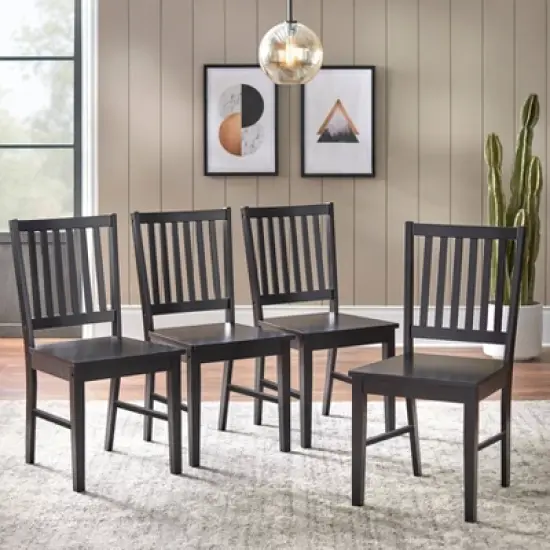 Set of 4 Contemporary Shaker Dining Chairs - Buylateral image {1}
