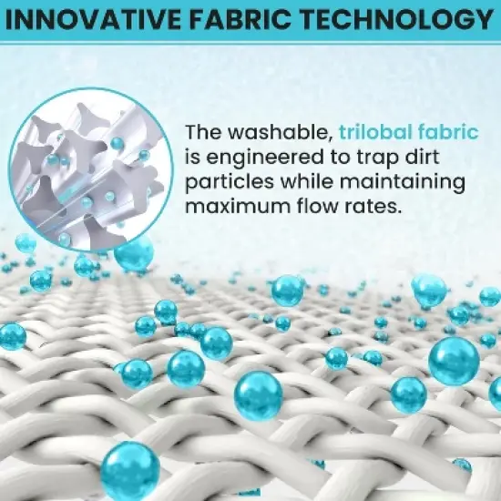 Poolzilla Replacement Spa Filter for Watkins 31114, Unicel C-8465, Pleatco PWK65, Filbur FC-3960, 71827, 71828, Tiger River Caspian image {2}