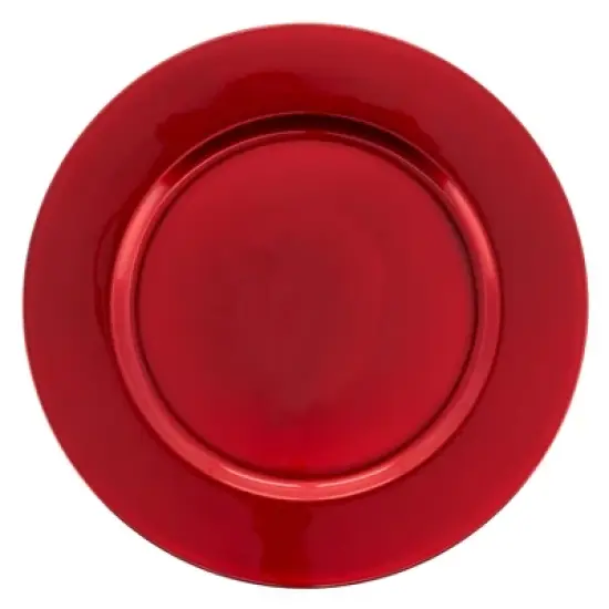 Saro Lifestyle Classic Solid Color Charger Plates image {14}