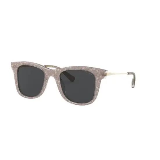 Coach HC8290 50mm Female Square Sunglasses image {6}
