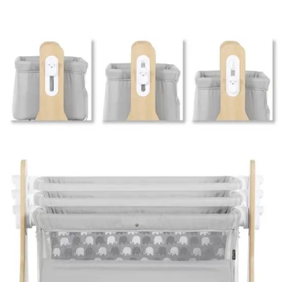 Dream On Me Horton Bassinet and Bedside Sleeper image {5}