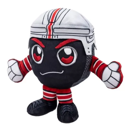 Bleacher Creatures Ohio State Buckeyes 8" Kuricha Hockey Puck Plush image {2}